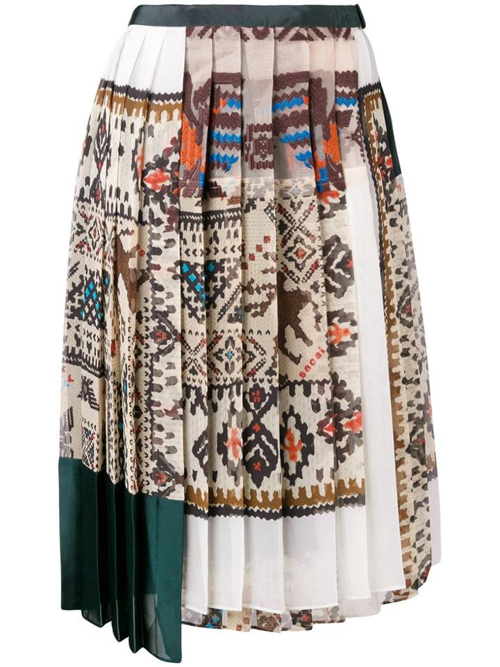 Sacai Sacai 1804099 051 Ecru Natural (vegetable)->cotton - Nude &