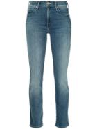Mother Slim Faded Jeans - Blue