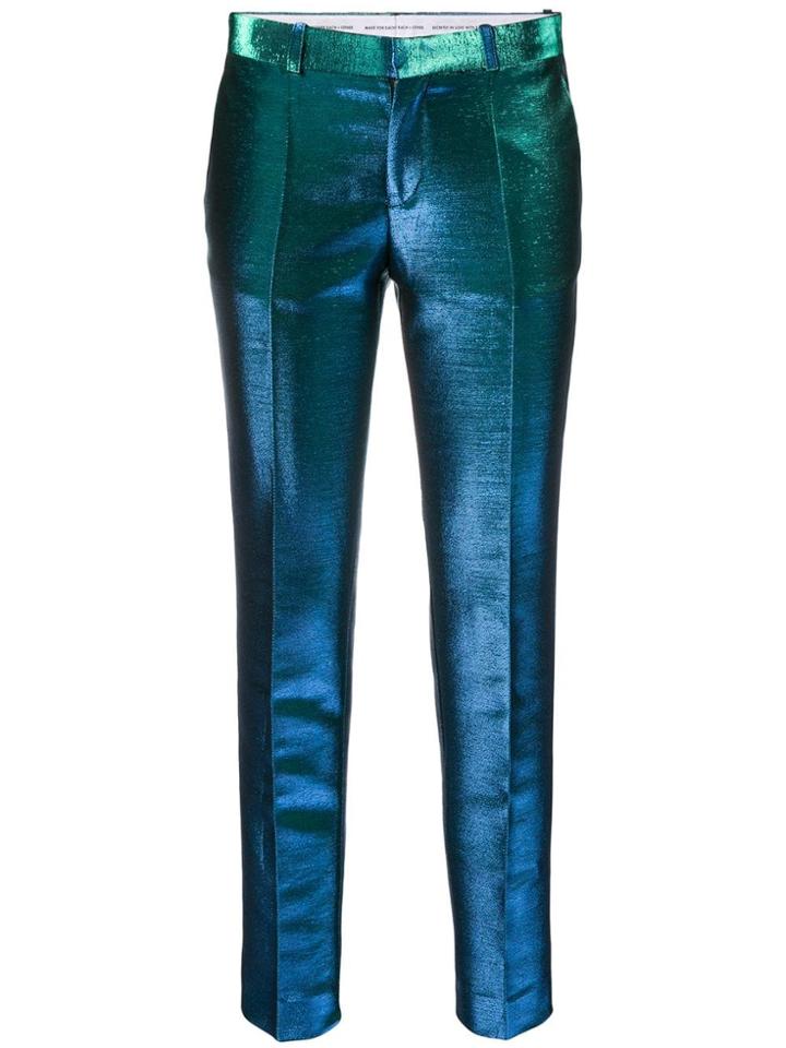 Each X Other Cropped Tailored Trousers - Green