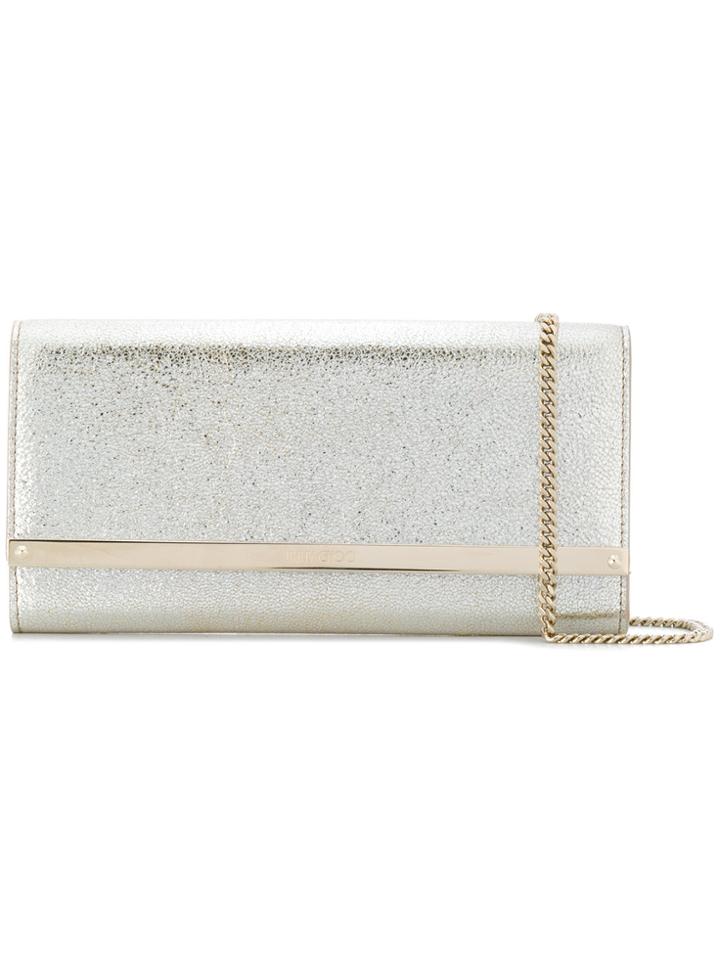 Jimmy Choo Milla Clutch - Metallic