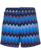 Missoni Mare Large Zig Zag Swimshorts - Blue