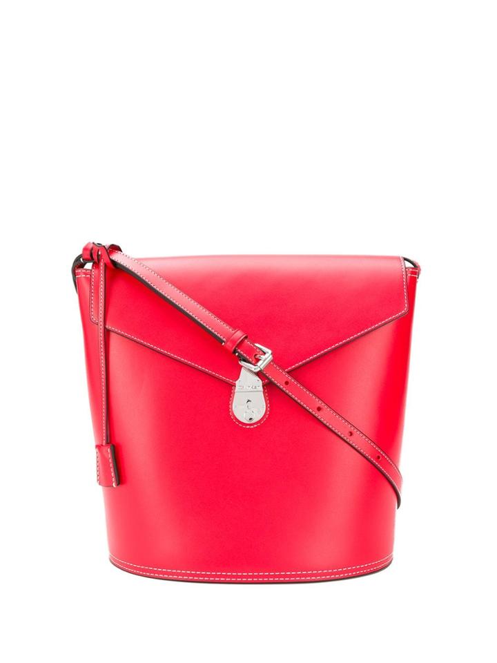 Calvin Klein 205w39nyc Hanging Tag Shoulder Bag - Red