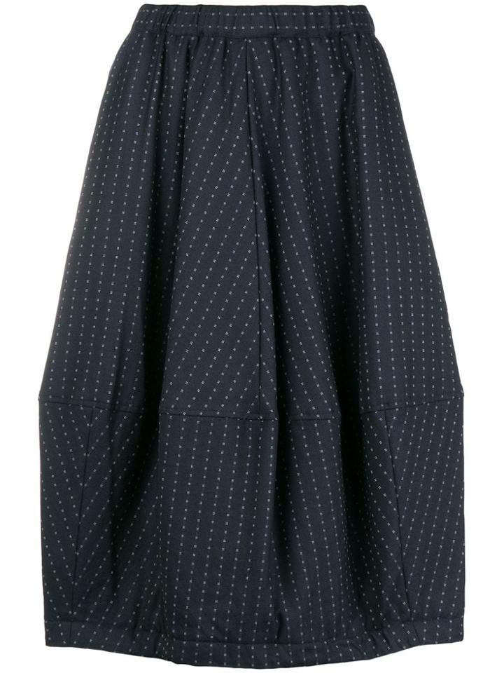 Comme Des Garçons Comme Des Garçons Micro Squares Patterned Skirt -