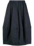 Comme Des Garçons Comme Des Garçons Micro Squares Patterned Skirt -