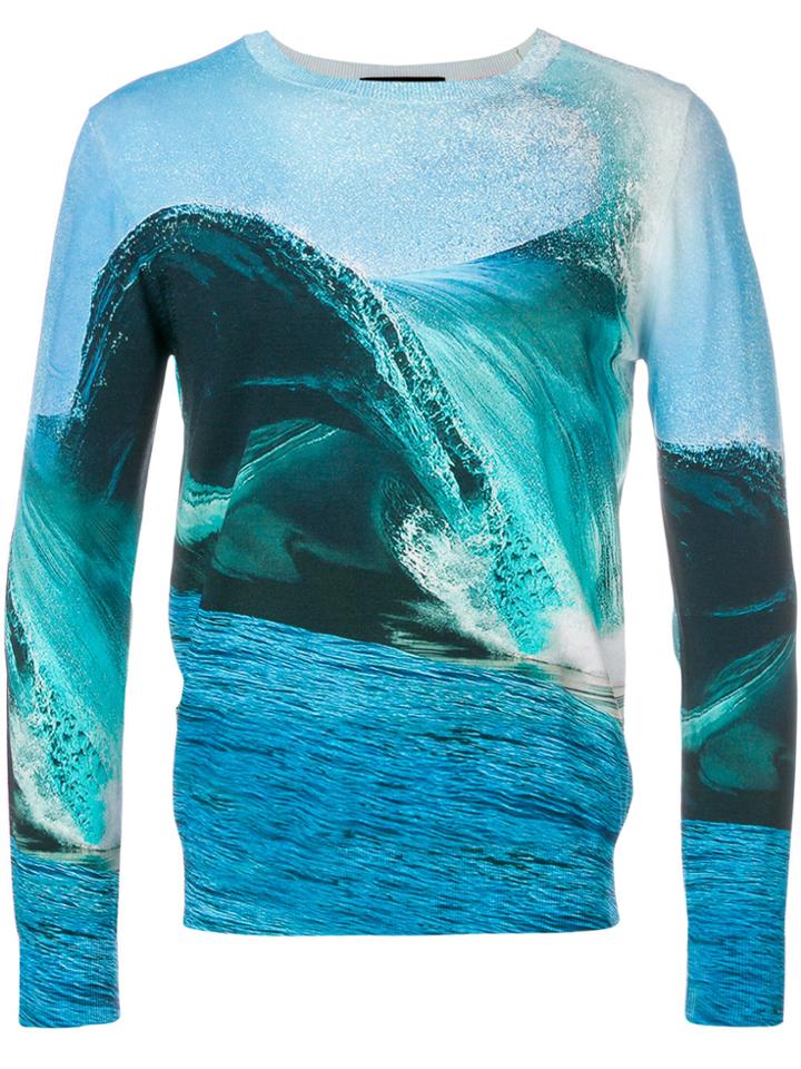 Frankie Morello Yoel Jumper - Blue