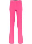 Versace Slim Leg Tailored Trousers - Pink