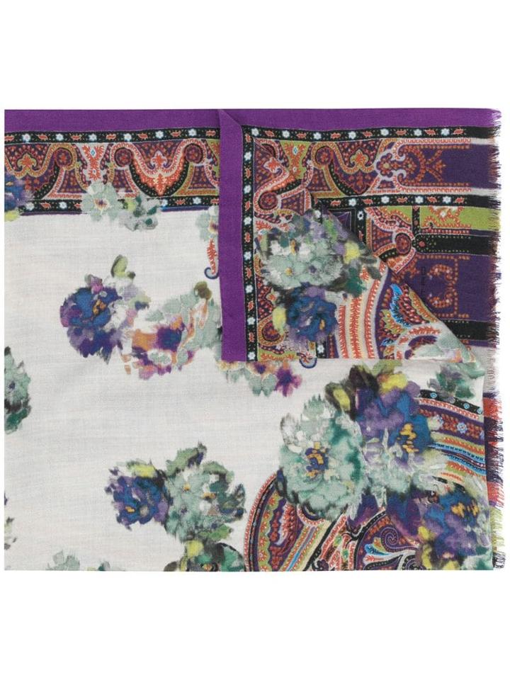 Etro Sciarpa Shaal-nur Scarf - Neutrals