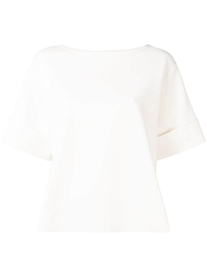 Stella Mccartney Shortsleeved Sweater - White