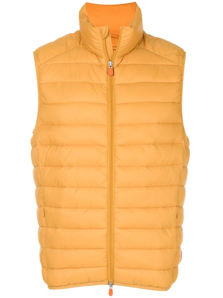 Save The Duck Giga Padded Gilet - Yellow & Orange