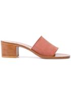 K. Jacques Caprika Mules - Pink