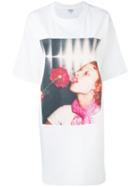Kenzo - Photo Print T-shirt Dress - Women - Polyamide/spandex/elastane/viscose - S, White, Polyamide/spandex/elastane/viscose