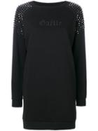Gaelle Bonheur Studded T-shirt Dress - Black