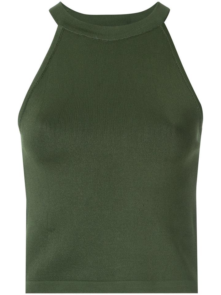 Egrey - Knitted Top - Women - Polyamide/spandex/elastane/viscose - M, Green, Polyamide/spandex/elastane/viscose