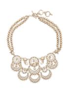 Marchesa Notte Cut-out Detail Necklace - Metallic