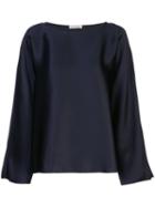 The Row Dylia Structured Blouse - Blue