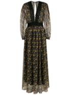 À La Garçonne Long Floral Print Dress - Multicolour