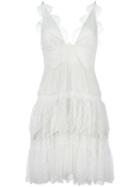Maria Lucia Hohan 'dian' Dress, Women's, Size: 36, White, Silk/nylon/spandex/elastane/polyamide