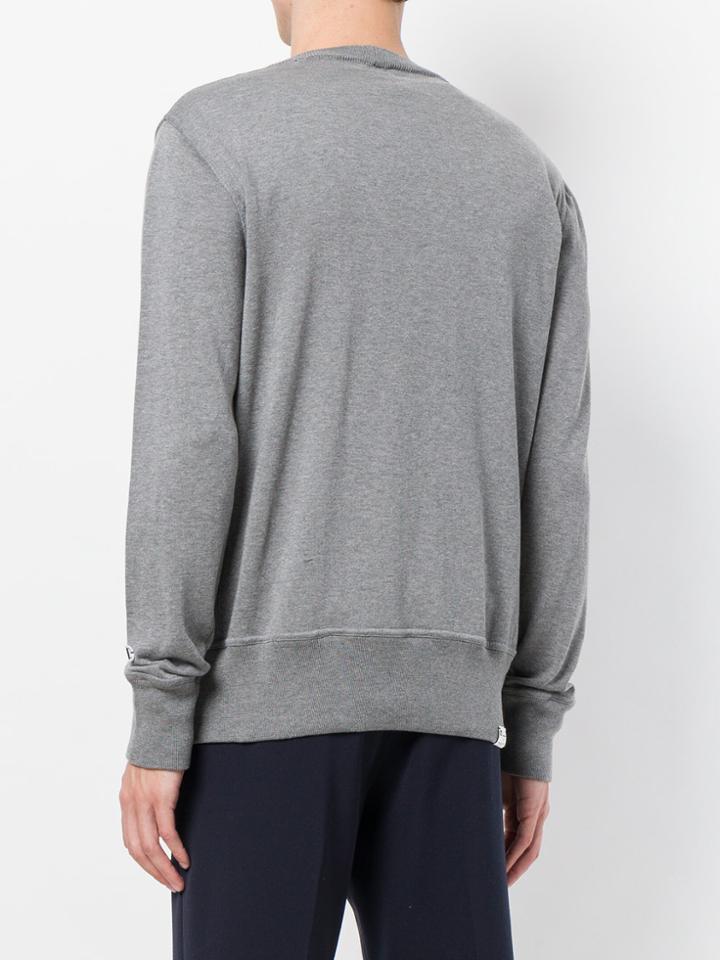 Paolo Pecora Crew Neck Sweatshirt - Grey