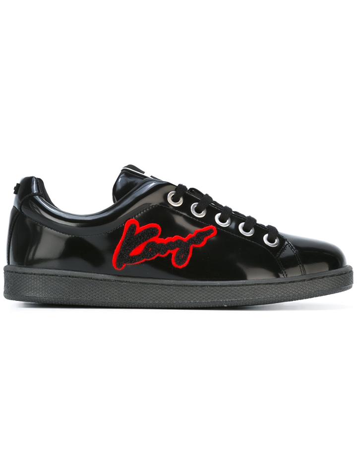 Kenzo Kenzo Signature Sneakers - Black