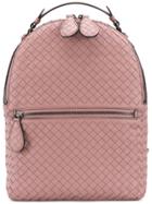 Bottega Veneta Electre Intrecciato Backpack - Pink