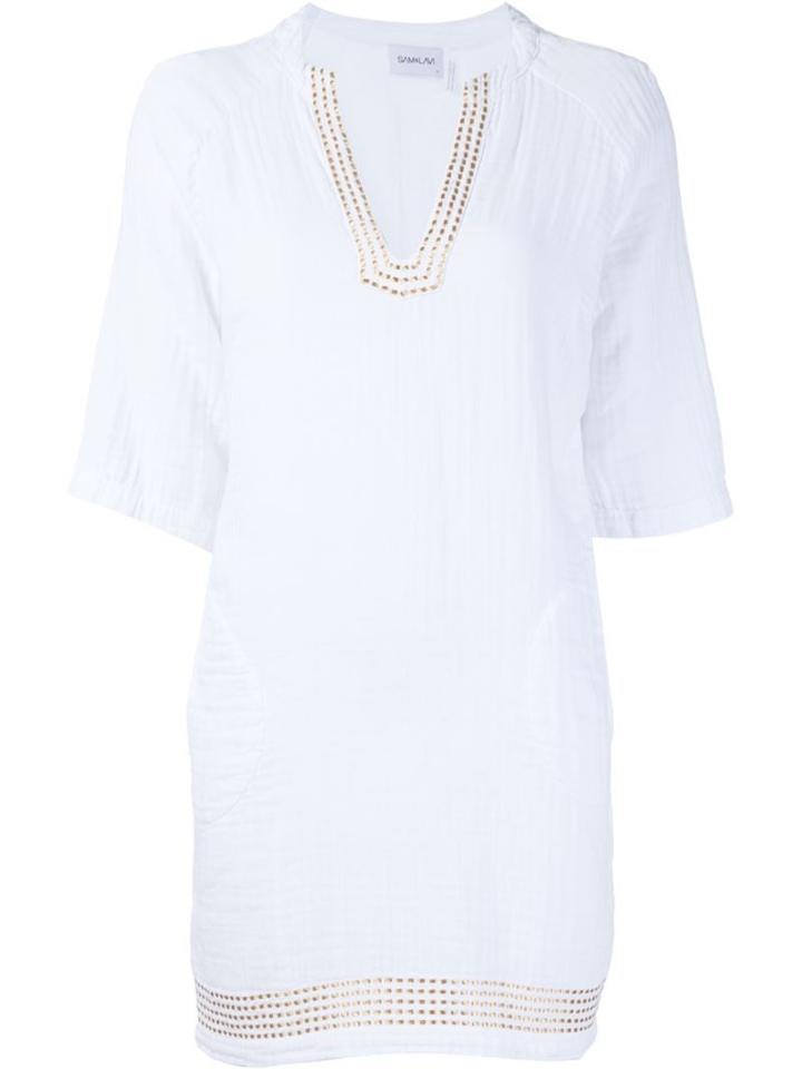 Sam & Lavi Round Patch Pocket Dress