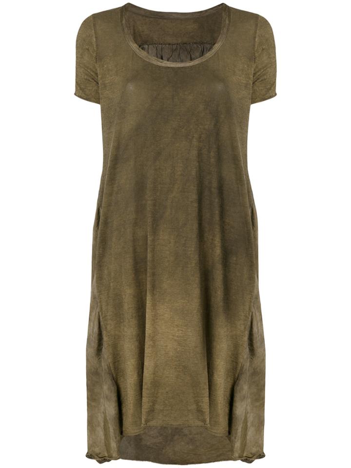 Uma Wang Dina Tie Dye T-shirt Dress - Grey