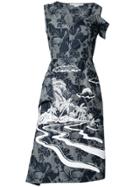 Stella Mccartney Tropical Print Dress - Grey