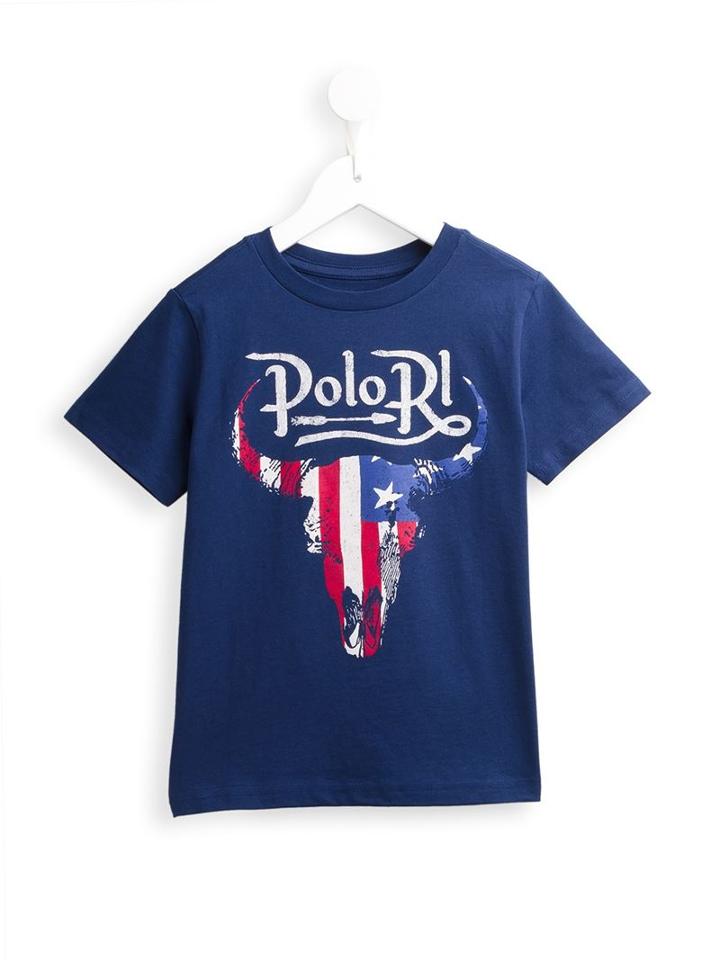 Ralph Lauren Kids Logo Bull Print T-shirt