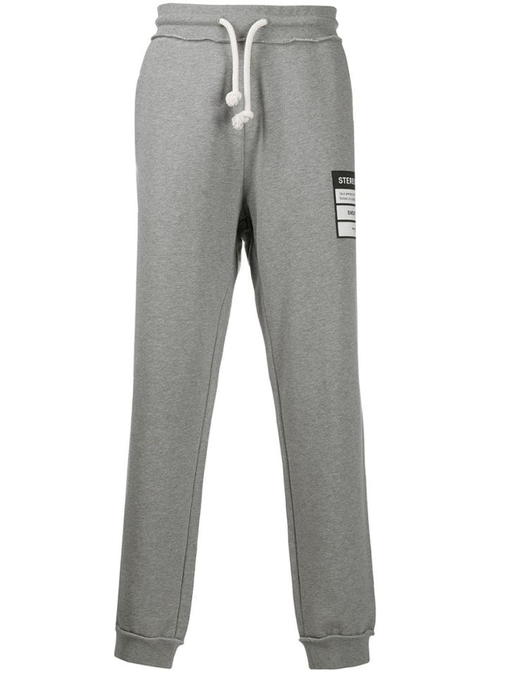 Maison Margiela Tapered Sweatpants - Grey
