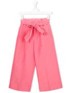 Simonetta Cropped Trousers, Boy's, Size: 15 Yrs, Pink/purple