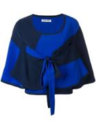 Henrik Vibskov Tonal Block Blouse - Blue