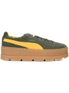 Fenty X Puma Suede Cleated Creeper Sneakers - Green