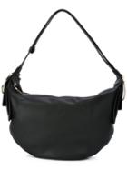 Salvatore Ferragamo Gancio Hobo Shoulder Bag, Women's, Black, Leather