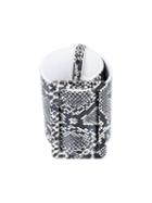 Taro Horiuchi Snakeskin Bracelet, Women's, Black
