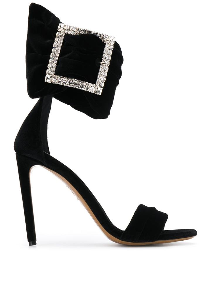 Alexandre Vauthier Yasmin Stiletto Sandals - Black