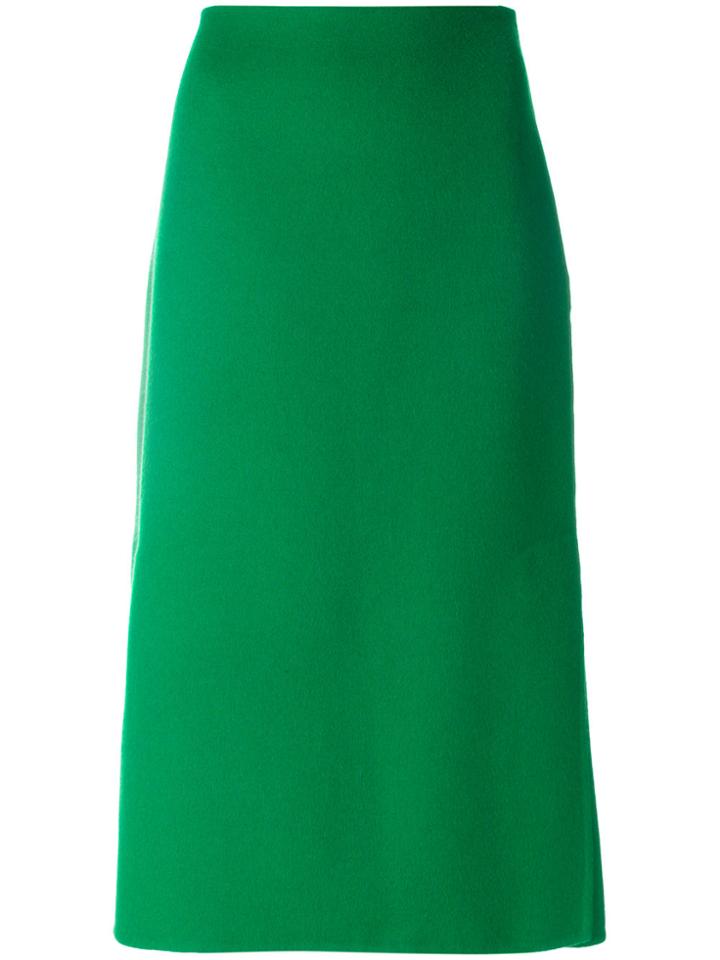 Marni Flared Midi Skirt - Green