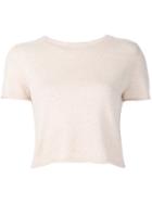 Theperfext 'doheny' Knitted Top, Women's, Size: Small, Nude/neutrals, Cashmere