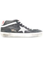 Golden Goose Deluxe Brand Mid Star Sneakers - Grey
