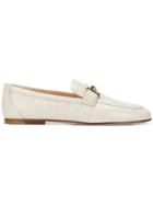 Tod's Croc-effect Loafers - Nude & Neutrals