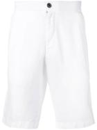 Z Zegna Knee-length Fitted Shorts - White