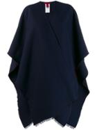 Valentino Cape Coat - Blue