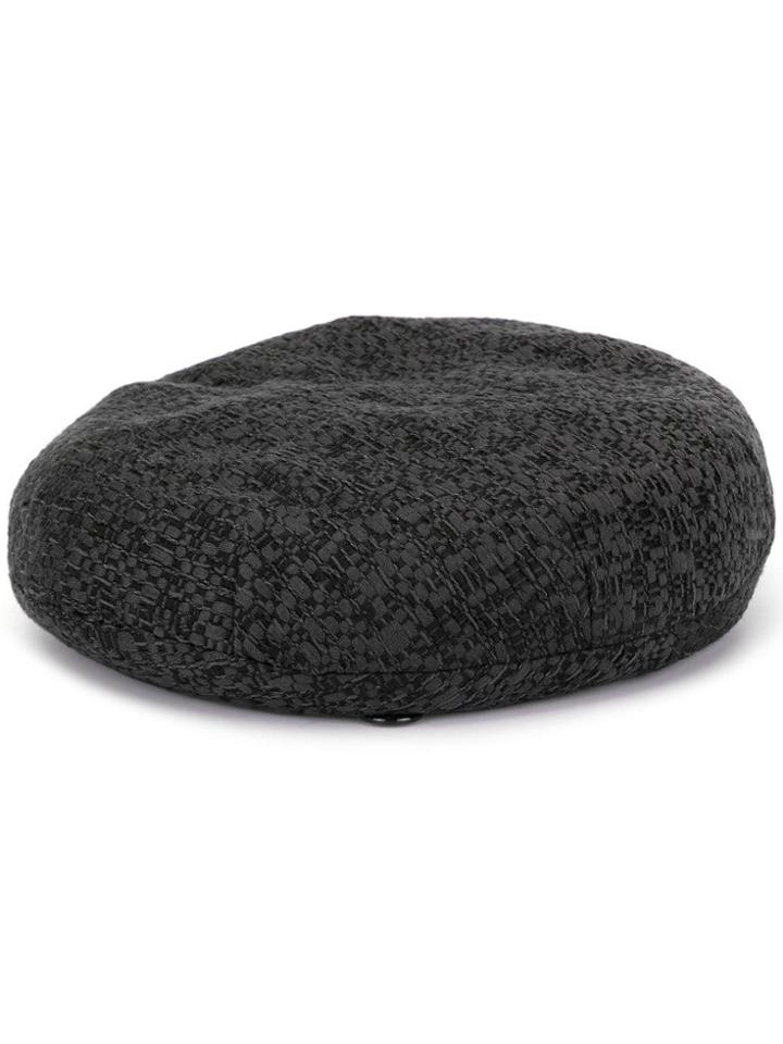 Maison Michel Flore Cut & Sew Hat - Grey