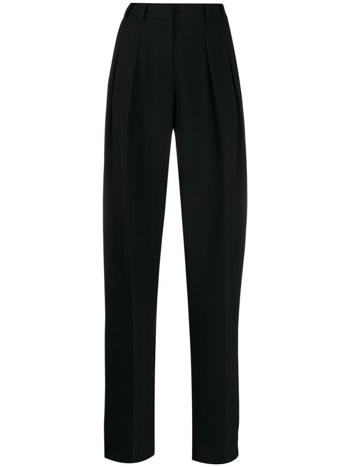 Victoria Victoria Beckham High Waisted Tapered Trousers - Black