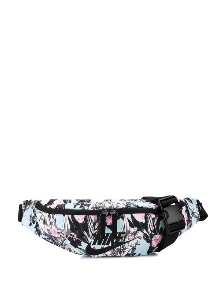 Nike Heritage Floral Print Fanny Pack - Black