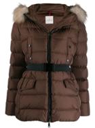 Moncler Clion Padded Jacket - Brown