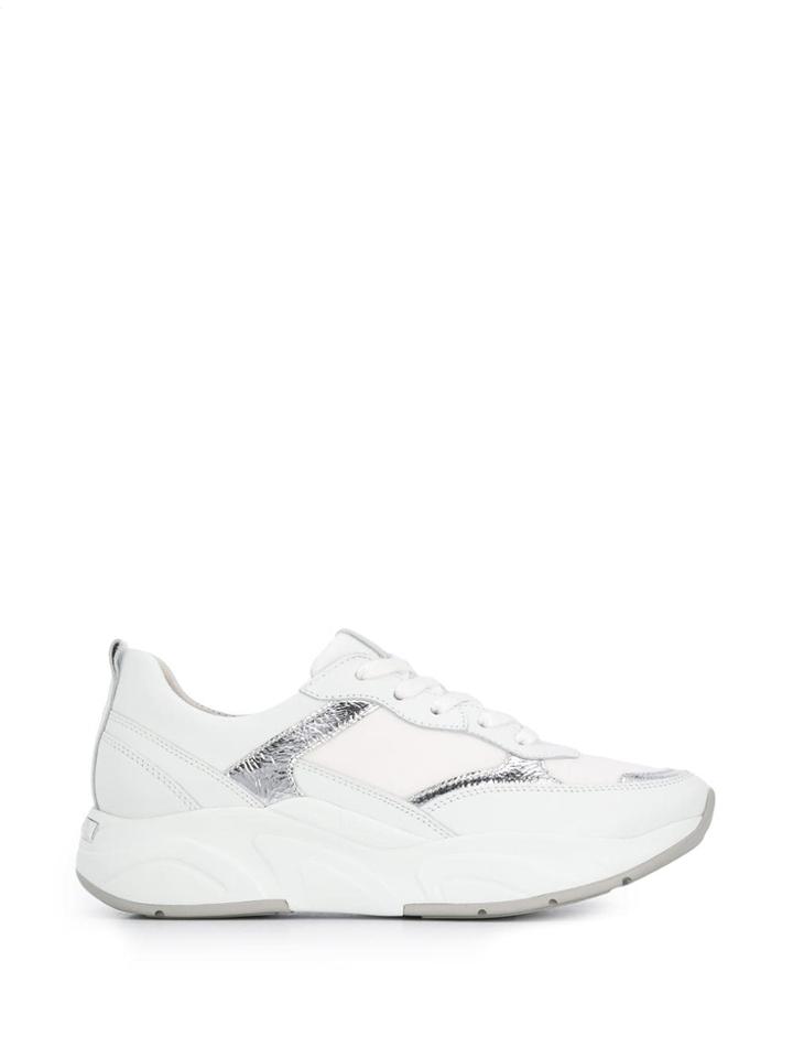 Kennel & Schmenger Metallic Appliqué Sneakers - White