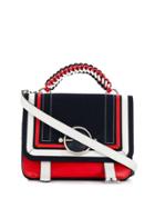 Jw Anderson Woven Handle Tote - Blue
