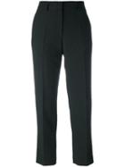 Christian Wijnants - Pleated Trousers - Women - Cotton/linen/flax/polyamide/viscose - 44, Women's, Black, Cotton/linen/flax/polyamide/viscose