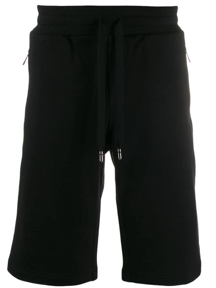 Dolce & Gabbana Drawstring Track Short - Black