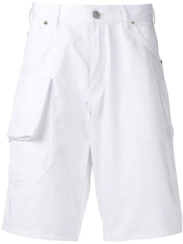 Jacquemus Flap Pocket Bermuda Shorts - White
